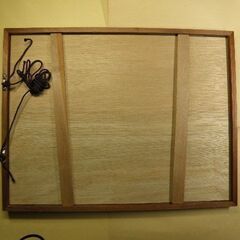  木製額縁 マット付 ガラス入 中古品 サイズ30.5x39.5cm G 取りに来ていただける方・受け渡し日時自由           の画像