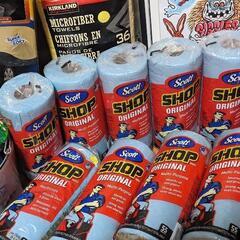 ショップタオル　洗車　掃除　クリーニング　クリーナー　コストコ　ワコーズ　メンテナンス　ガレージ　オイル　工具　ローライダー　アメリカ雑貨　ガレージ　アメリカン　USDM HDM JDM アメ車　カスタムカー　リトルツリー　ムーンアイズ　世田谷ベース　旧車　レストア　ホットロッド　hotrod ホンダ　シボレー　インパラ　キャデラック　タウンカー　カプリス　モンテ　アコード　シビック　ガレージライフ　カスタム　ディスプレイ　レイアウト　kustomの画像