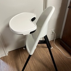 [受取人決定]Babybjorn ハイチェアー白の画像