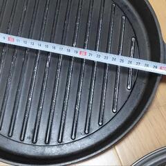 ムスイ グリドルマル 29cm 肉焼き魚焼きグリル 無水鍋の画像