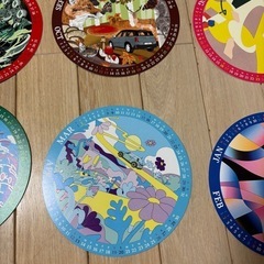 MINIクーパー卓上カレンダー2025の画像