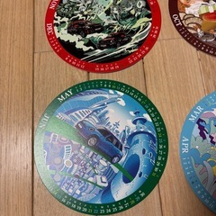 MINIクーパー卓上カレンダー2025の画像