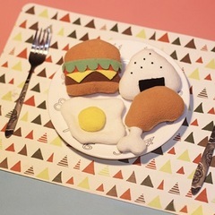 新品 韓国ライク フエルトメモ帳 かわいいの画像
