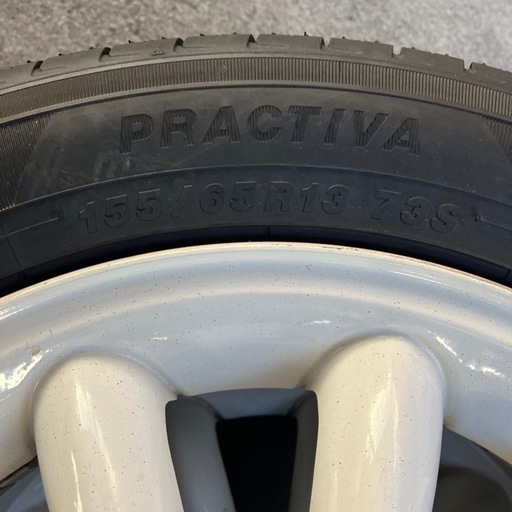 155/65R 13  スズキ車　　　　ノーマルタイヤセット