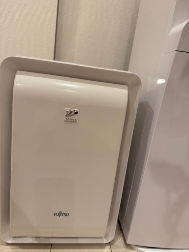 FUJITSU 空気清浄機（脱臭機能付き）