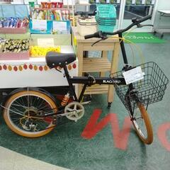 折りたたみ自転車20インチ 黒 ※現状販売となります TJ9241
