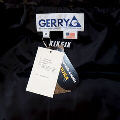 【未使用極美品】KIXSIX×GERRY ダウンジャケット カモフラ タグ付き M~L  本格的アウトドアもOK！の画像