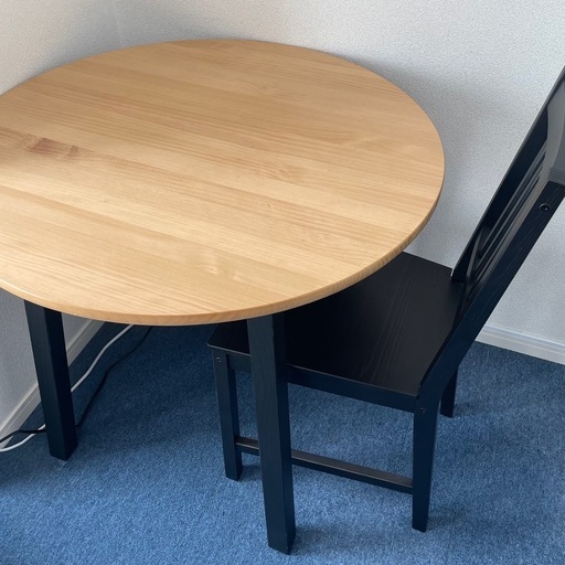 IKEA 丸テーブル＆椅子セット