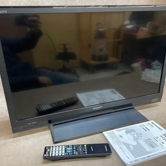 SHARP 液晶テレビ　LC-32H9 2013年製 動作品