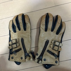 （4月で処分します。）バイク用グローブ（夏用）