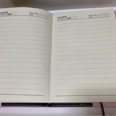 新品　鍵付き手帳の画像