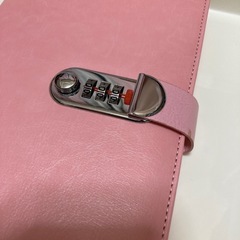 新品　鍵付き手帳の画像