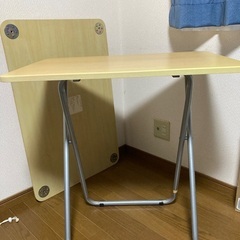 お取引中　折りたたみテーブル(デスク)
