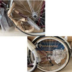 希少 保管品 未組立て レトロ Panasonic TOUR VIATORE CT B-PVC 自転車 26インチ 21段シフト パナソニック ランドナー 現状品 札幌市の画像