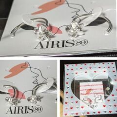 金属アレルギー対応 シルバー925/フラワー フック ピアス ②（新品）の画像