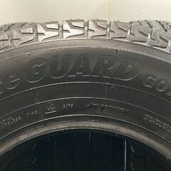 【新品】札幌発 店頭引取可 YOKOHAMA ice GUARD G075 215/80R16 103Q 16インチ スタッドレス 4本 22年製 70ランクル ジムニー等 MTY184 クレジットカード QRコード決済可能の画像