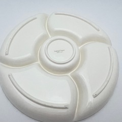 【未使用品】丸型オードブル皿 年末年始 おせち ホームパーティーの画像