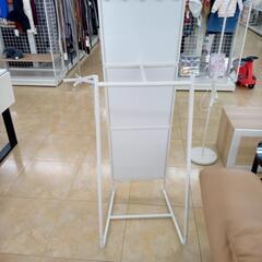 ★ジモティ割あり★  ミラー 白 H163×D55×W50 クリーニング済み OJ7298の画像