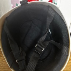 125cc以下原付ヘルメット白　中古の画像
