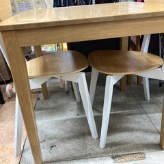 ダイニングテーブルセット　リサイクルショップ宮崎屋　佐土原店　25.3.3Fの画像