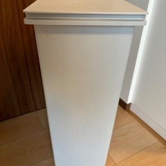 【無料・1/26まで】無印良品ゴミ箱（白）