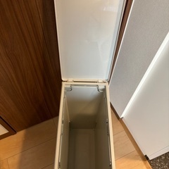 【無料・1/26まで】無印良品ゴミ箱（白）の画像