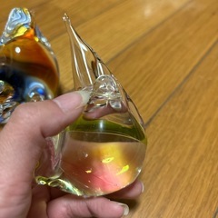 Multi Glass鳩　つがいセットの画像