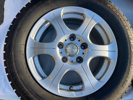 195/65r15 ブリヂストンスタッドレスタイヤ・ホイール4本セット