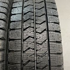 【新品】2024年製 BS BLIZZAK W989 205/85R16 117/115N LT 16インチ ライトトラック用 スタッドレス 6本 キャンター タイタン等(KTNL)クレジットカード QRコード決済可能の画像