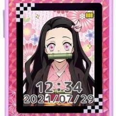 鬼滅の刃　POD 携帯　ゲーム　ピンクの画像