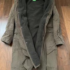 レディース　Mサイズ　内側ボアのコート　の画像