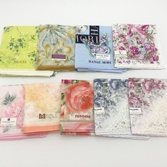 【未使用多数】ブランドハンカチ 花柄系 まとめ売り レディース