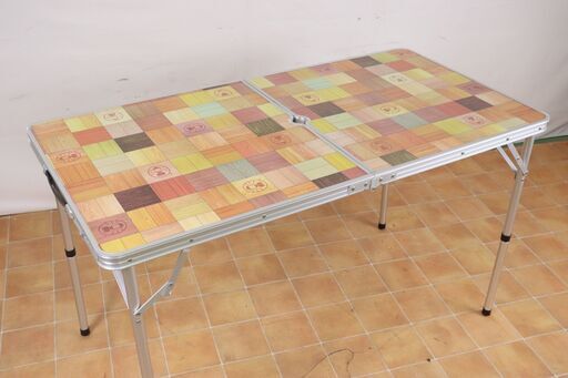 Coleman コールマン NATURAL MOSAIC LIVING TABLE/120 折りたたみテーブル キャンプ アウトドア コンパクト JG_MJX_B1226-J00C