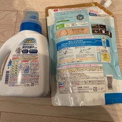 柔軟剤 ソフラン アロマリッチ アクアフラワーアロマ 詰め替え 1200ml アタック 洗濯洗剤 抗菌exの画像