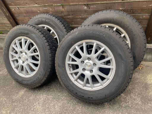 50エスティマ　アルミスタッドレス 4本　215/70R16　4本セット