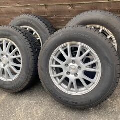 50エスティマ　アルミスタッドレス 4本　215/70R16　4...