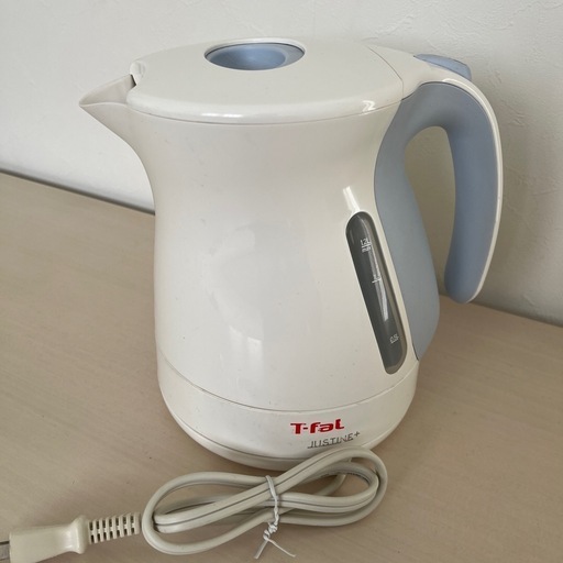 T-fal ティファールJUSTINE 電気ケトル1.2L ホワイト/ブルー\n