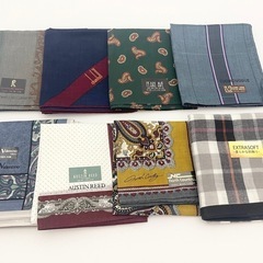 【全て未使用】ブランドハンカチ まとめ売り メンズ