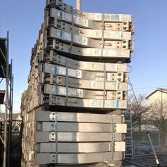 中古 親綱支柱 平行専用 アルミ製 高所作業を安全かつ効率的に