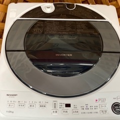 【愛品館江戸川店】保証充実　シャープ　2020年製　11.0kg全自動洗濯機　ES-GW11E-Sの画像