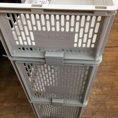 【リサイクルショップどりーむ鹿大前店】No.111878　3段プラカゴラックの画像
