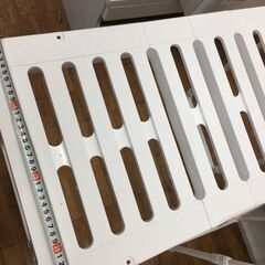 【リサイクルショップどりーむ鹿大前店】No.111836　押し入れラック　軽量　プラ　調節可能の画像