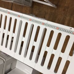 【リサイクルショップどりーむ鹿大前店】No.111836　押し入れラック　軽量　プラ　調節可能の画像