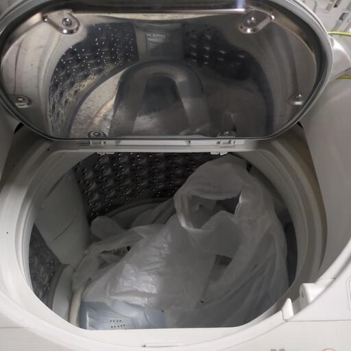 中古 タテ型洗濯乾燥機 東芝 AW-9V6 2018年製 洗濯9.0kg 乾燥4.5kg マジックドラム 縦型 サテンゴールド  6ヶ月保証付き-COSMO SPACE online