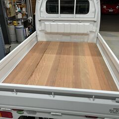軽トラ　ワンボックス　トラック　ワゴン　荷台　内装　カスタム　木材