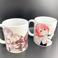 RE:ゼロ　キャラクターマグカップ2個　レム&ラムの画像