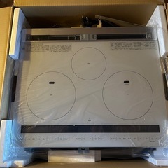 新品未使用 日立　HT-M8STF-S 3口IH シルバー60cm 200vの画像