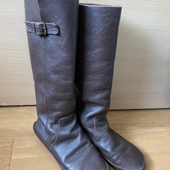 本革ロングブーツ