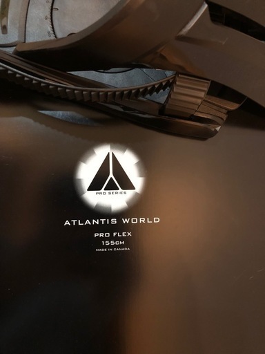ATLANTIS スノーボード(155cm) ---Lサイズのバインディング付