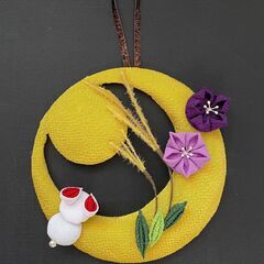 つまみ華細工で季節のものを作ろうの画像